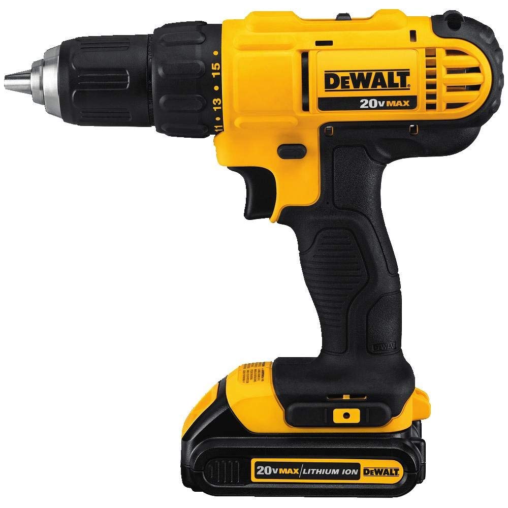 Dewalt DCD771C2 Max Cordless Lithium-Ion Compact Drill Driver Kit