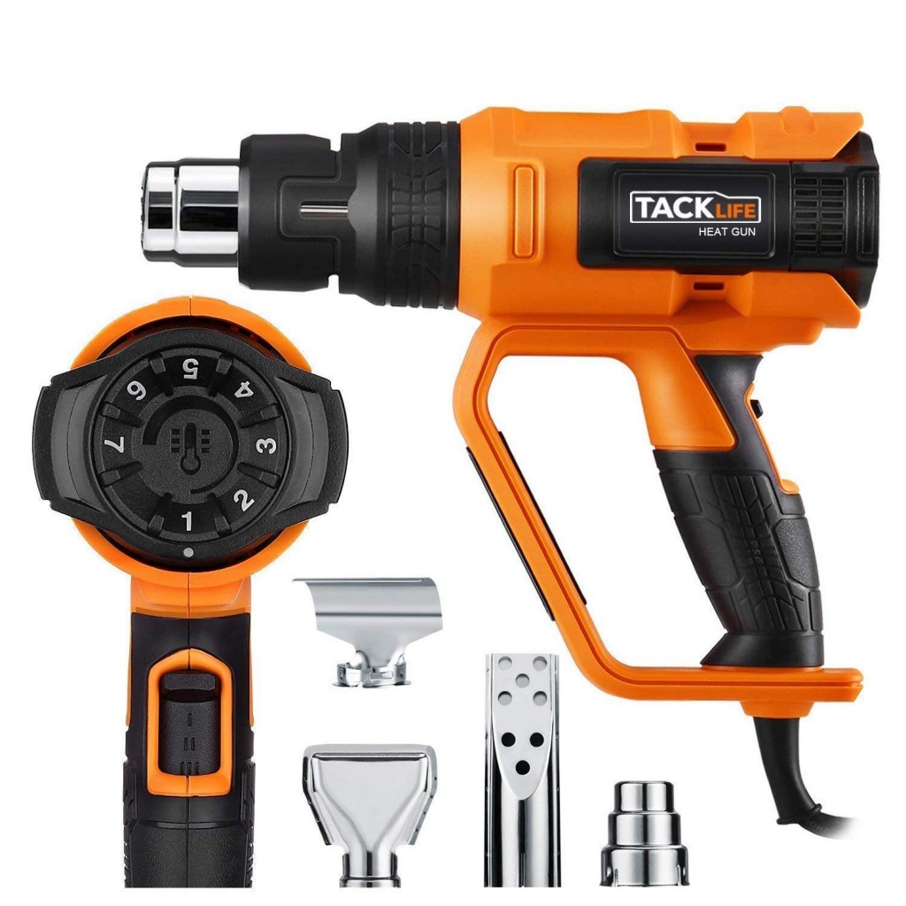 TackLife Professional Heat Gun with 3 Temp Settings