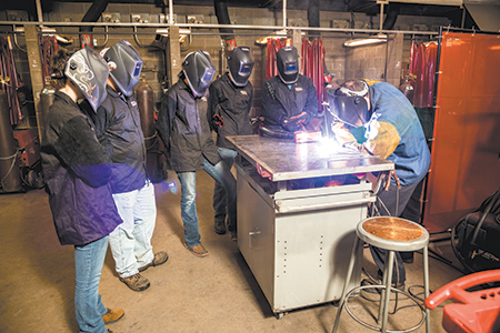 welders at work