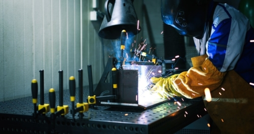 welder working on some projects